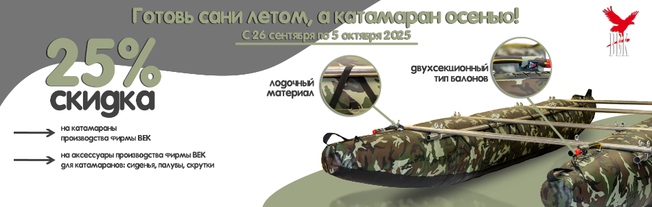 Готовь сани летом, а катамаран осенью