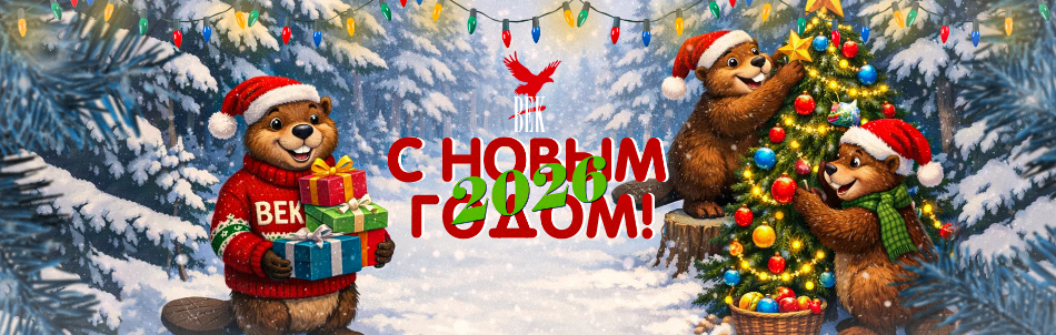 Поздравляем с новым 2026 годом!