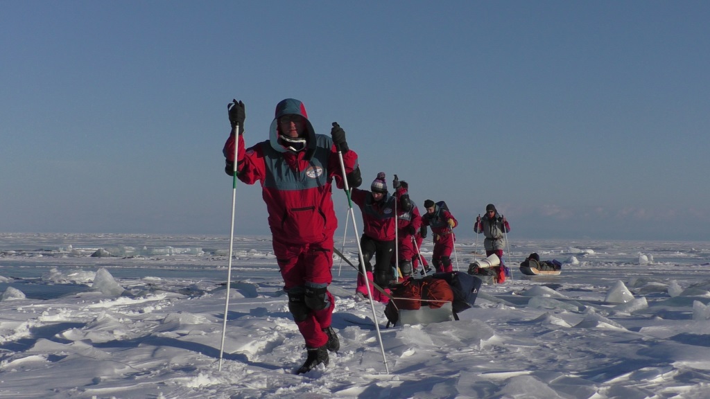 Зимний коньковый поход по Байкалу фирмы ВЕК 2017