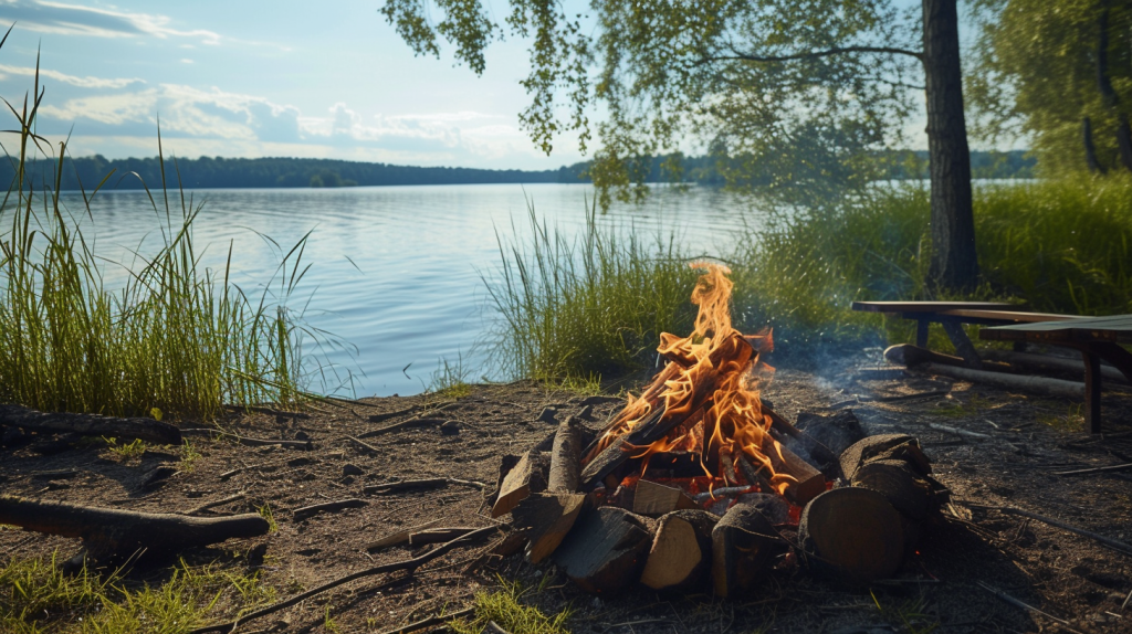 Походный костёр