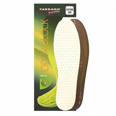 Стельки Tarrago Odor латекс+акт.уголь б/р