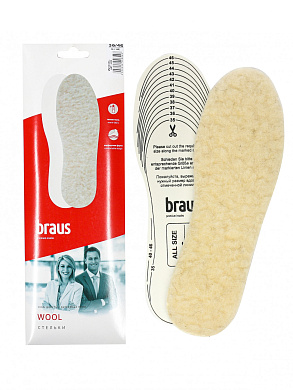 Стельки Braus Wool
