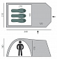 Палатка BTrace Element 3