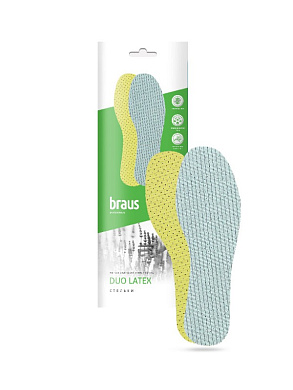 Стельки Braus Duo Latex