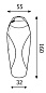 Спальный мешок Снаряжение Гризли-2 XS
