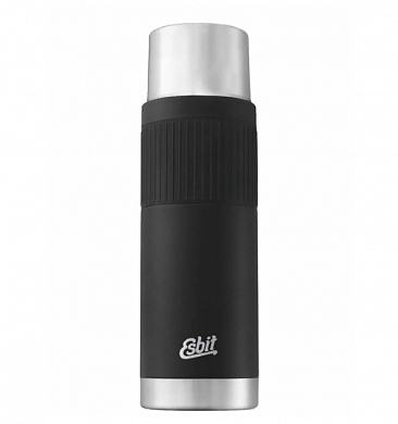 Термос Esbit VF Sculptor с двойной крышкой 1,0л с резиновой накладкой