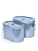 Набор котелков Век с крышками 5л и 7л