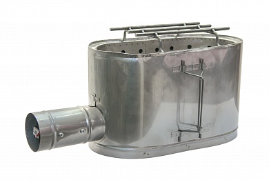 Турбопечка щепочница Век Овал