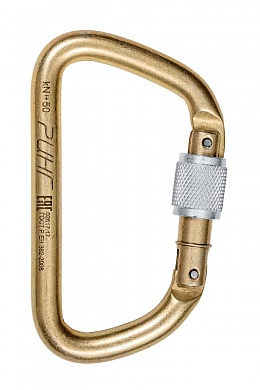 Карабин Ринг Трапеция сталь увеличенный 50 кН кейлок