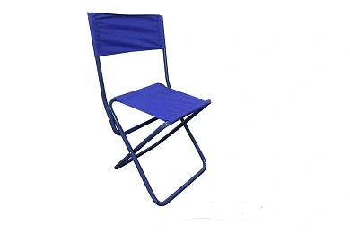 Стул складной Следопыт 35*47*81см сталь василек