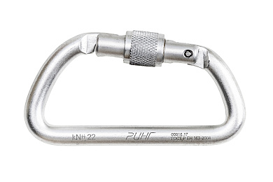 Карабин Ринг Трапеция дюраль кейлок с муфтой 22кН