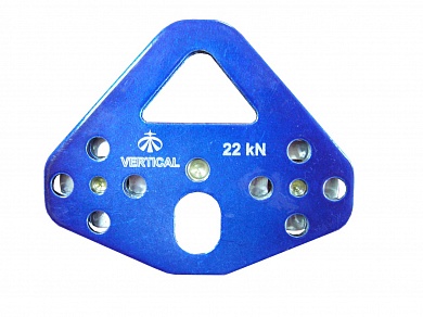 Блок-ролик Vertical Тандем дюраль с подшипником