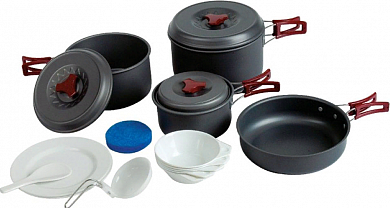 Набор посуды Tramp TRC-026 анодированный алюминий