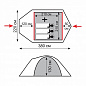 Палатка Tramp Lite Camp 3