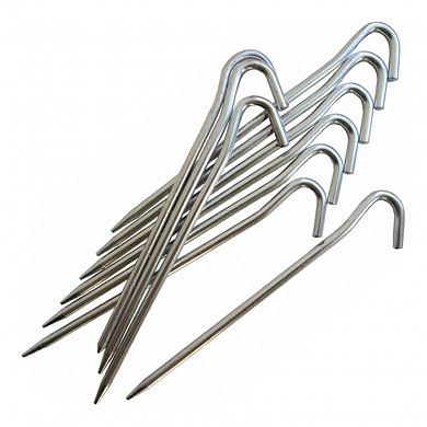 Колышки Tramp TRA-013 для палатки алюминий комплект 10шт.