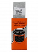 Шнурки Corbby 150см круглые тонкие с пропиткой