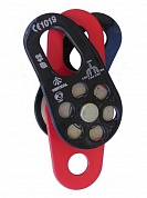 Блок-ролик Vertical двойной стальной с подшипником