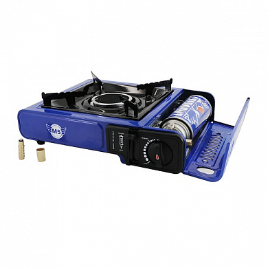 Плита газовая М5 керамическая горелка c переходником