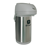 Термос BTrace с пневмонасосом серебристый 3500 мл