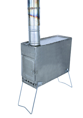 Печка Век Теплина туристическая титан