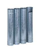 Труба для печки туристической (комплект из 4х колен)