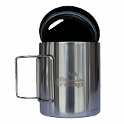 Термокружка Tramp 320 мл складные ручки, поилка TRC-045