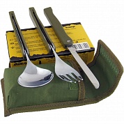 Походный набор ложка вилка нож Tramp TRC-049