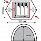 Палатка Tramp Rock 3