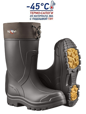 Сапоги TORVI ЭВА -45 олива мужские