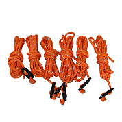 Набор оттяжек Век для палатки с светоотражающей нитью 6шт